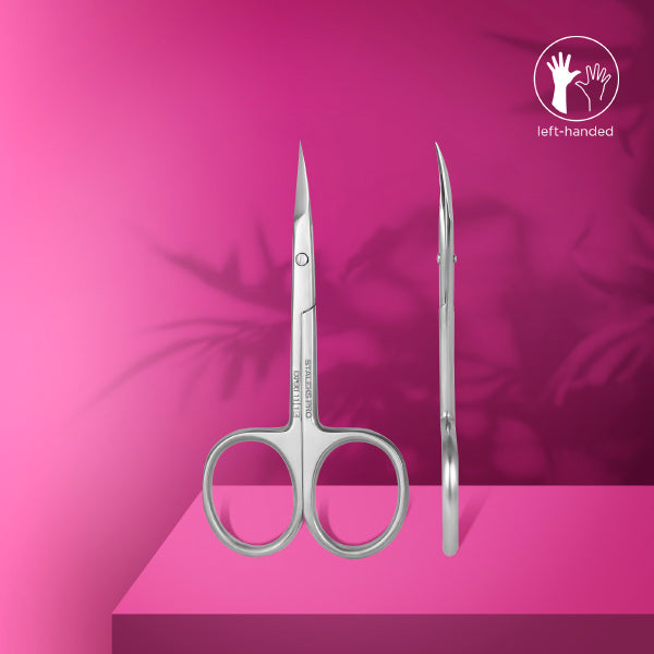 FORBICI PER CUTICOLE CON PUNTA CURVA — Mesauda Nail Pro