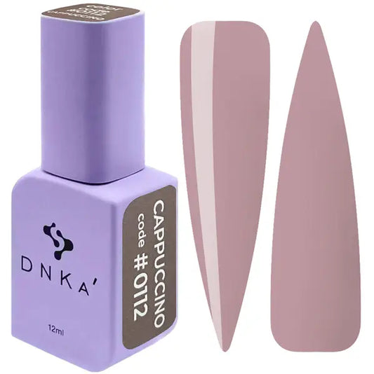 COLOR GEL POLISH FLASH "DNKA", 12 ml #0112 Cappuccino