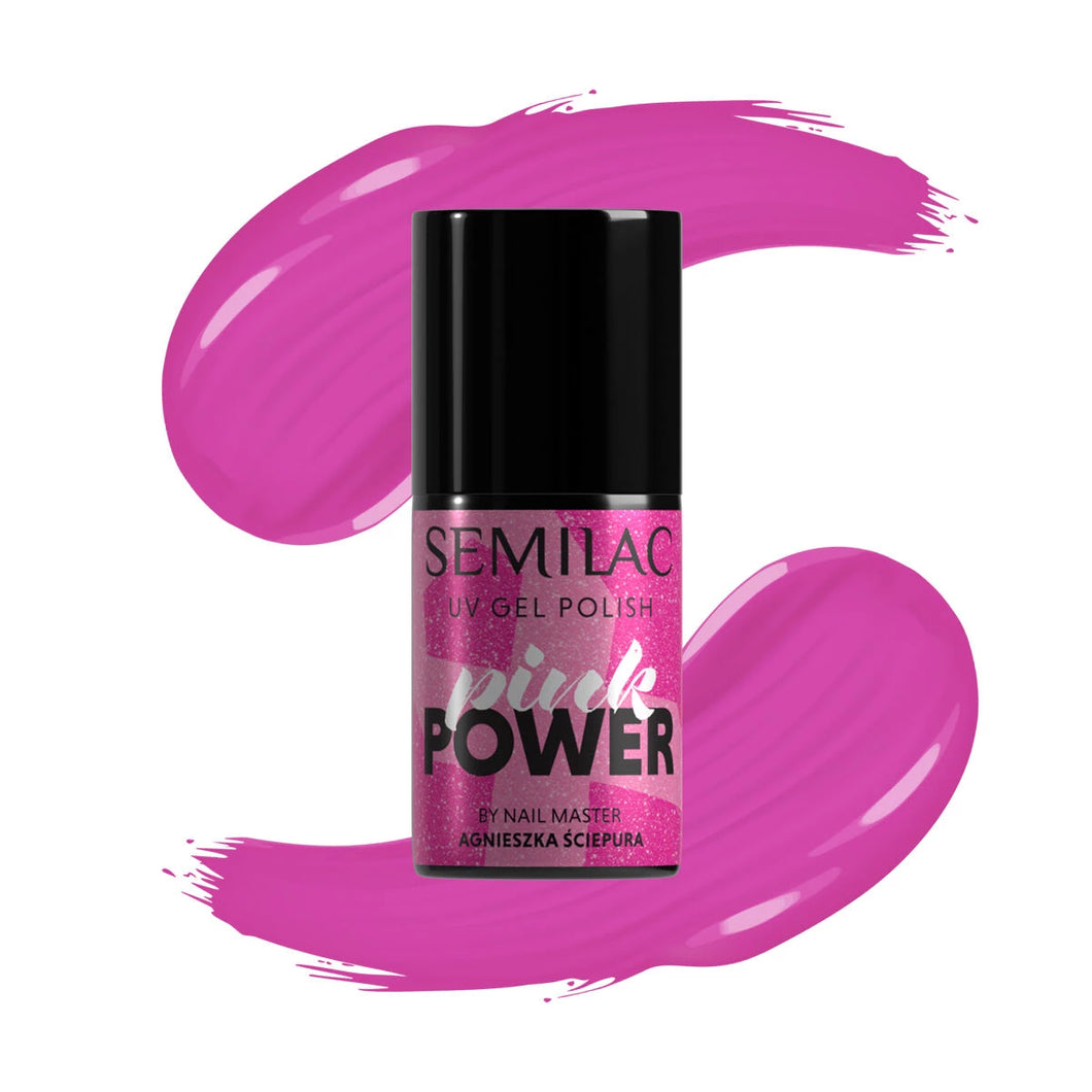 A703 Pink Power 7 ml Semilac