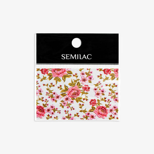 Semilac - Transfer Foil - 34 Blooming Flowers