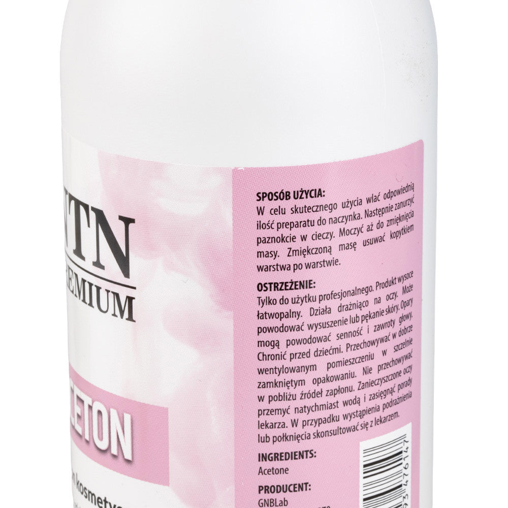 Acetone per Unghie Premium 500ml NTN