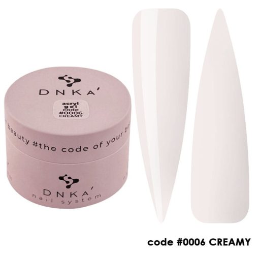 ACRYL GEL "DNKa", 30 ml #0006 Creamy