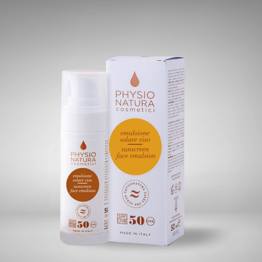 Physio Natura - Emulsione Solare Viso SPF50 50ml